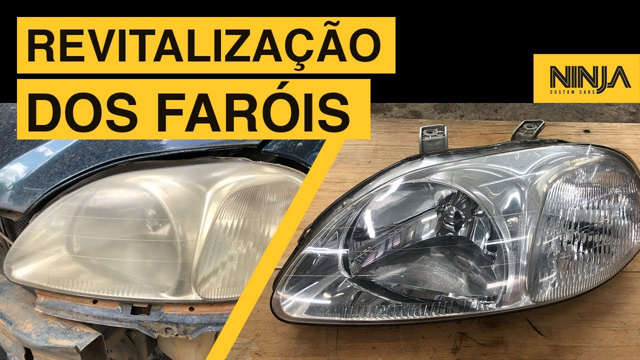 REVITALIZAR O FAROL EM CASA - Aprenda 2 Técnicas. Qual é a melhor?