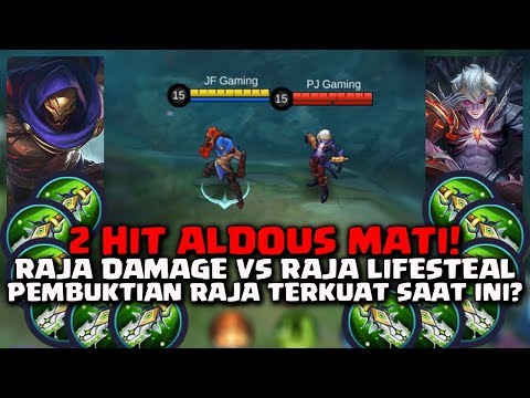 Aldous Vs Dyrroth | 500 Stack Vs Lifesteal | Mobile Legends