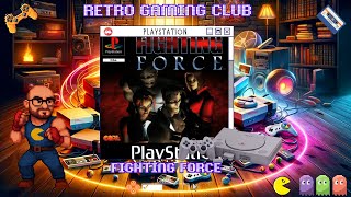 Fighting Force | PS1 | Streets of Rage in 3D? Classic Beat ’Em Up! 🕹️💥| Gameplay and Review