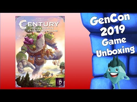 GenCon 2019 Unboxing - Century: Eastern Mountains