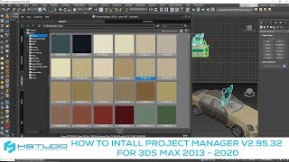 Project Manager v2.95.32 for 3ds Max 2013 - 2020