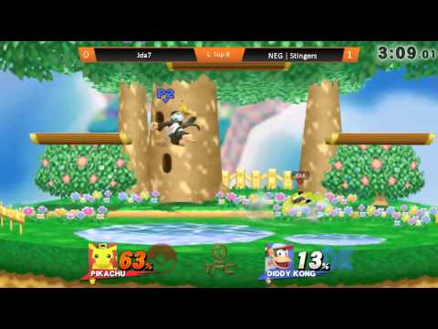 TFC 2015 : Top 8 - Smash 4 - Jda7 vs NEG | Stingers L