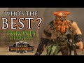 Testing WHO'S THE BEST of the Thrones of Decay units?