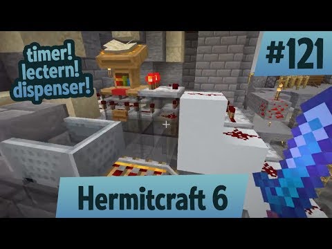 Lectern dispensers and timers! — Hermitcraft 6 ep 121
