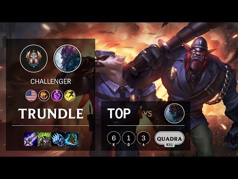 Trundle Top vs Maokai - NA Challenger Patch 10.12