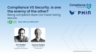 Compliance Vs security. Is one the enemy of the other?