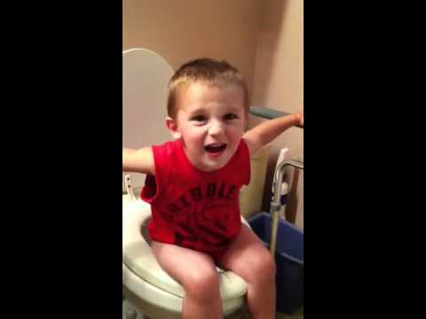 Poop in gramma's potty!!