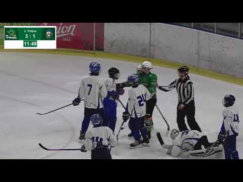 U-14 DP 24.3.2019 HK SŽ Olimpija - HKMK Bled 6:1, video povzetki s tekme