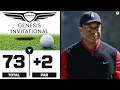 Tiger Woods Finishes At 1-Under At The Genesis Invitational I FULL HIGHLIGHTS + RECAP