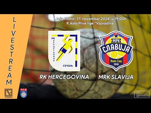 RK HERCEGOVINA Sečanj - MRK SLAVIJA Novi Sad (Full match Livestream) [17.11.2024.]