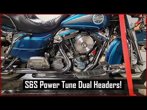 S&S Power Tune Dual Headers