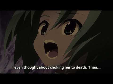 Higurashi no naku koro ni - Shion kills Mion
