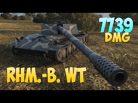 Rhm.-B. WT - 6 Frags 7.7K Damage - The flight is normal! - World Of Tanks