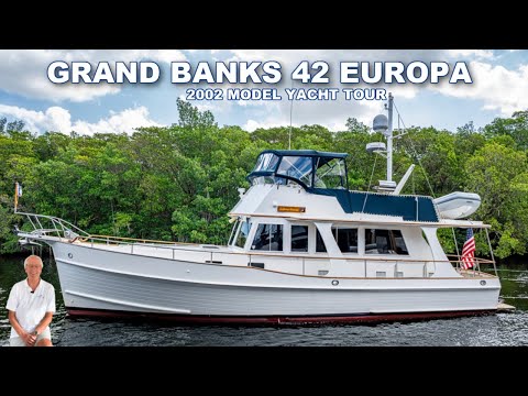 2002 Grand Banks 42 Europa SUMMERHOUSE Video