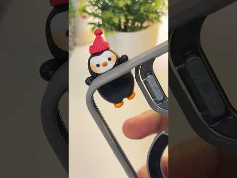 Cute penguin hipper 🐧 |Clay Art  | Air Dry Cold Porcelain | DIY Craft #clayart #airdryclaycrafts