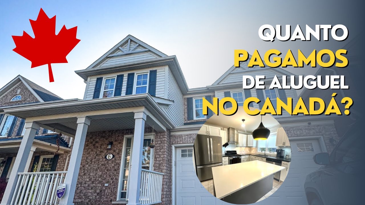TOUR PELA NOSSA CASA NO CANADÁ (Stouffville): Quanto pagamos de aluguel na região de Toronto em 2023