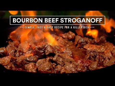 BOURBON Tenderloin Beef STROGANOFF made Fast & Easy...