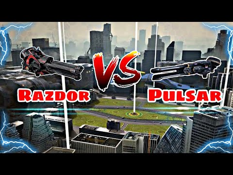Razdor VS Pulsar Comparison in |War Robots|