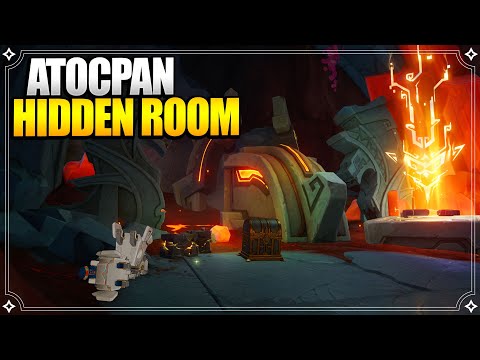 Atocpan Volcano Hidden Room | World Quests & Puzzles |【Genshin Impact】