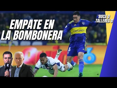 Boca Juniors no pudo con Talleres de Córdoba en la Bombonera el Xeneize empato 0 a 0
