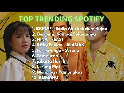 TOP TRENDING SPOTIFY INDONESIA 2025 | IDGITAF - SEDIA AKU SEBELUM HUJAN