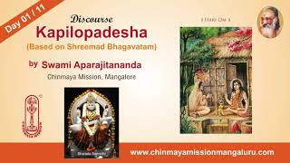 Kapilopadesha - 01 / 11  Talk in English by Swami