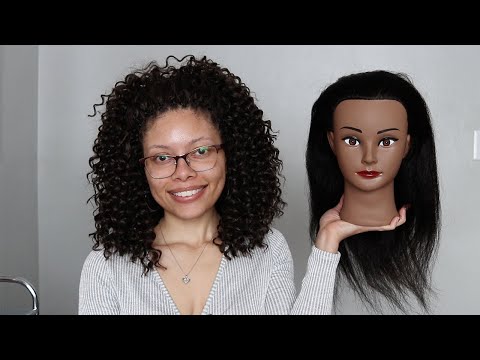 Mannequin Head with Hair Unboxing + How to Put...