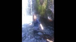 #IceBucketChallenge in Gortin Glens, Co. Tyrone. In aid of ALS/MND.