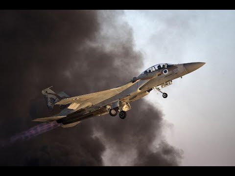 BREAKING Israel Bombs Iran backed Hezbollah military missiles & heavy Armor in SYRIA May. 26 2018 Video
