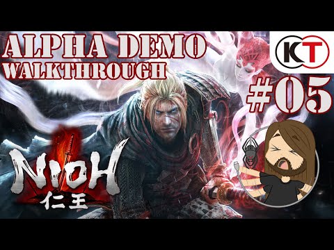 Nioh Alpha Demo Walkthrough - final Boss - Ending  2/2 - Part 5/5 - PS4  [deutsch] [1080p 60fps]