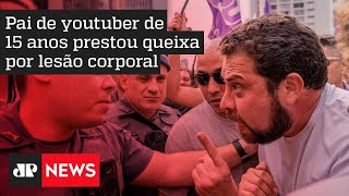 Vídeos mostram confusão entre Guilherme Boulos e militante adolescente do MBL na Av. Paulista
