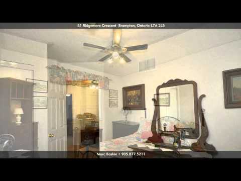81 Ridgemore Crescent , Brampton L7A 2L5, Ontario - Virtual Tour