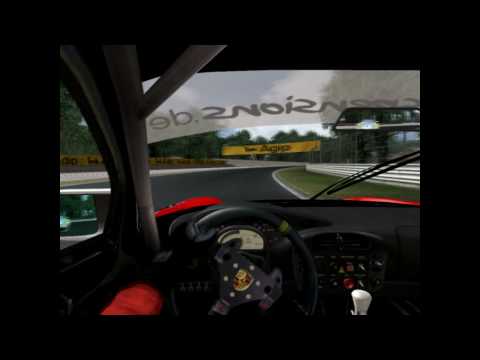 GTR2 (PC) Random Test Drive Video 3 - Porsche 911 GT3 RSR Monza (HD)