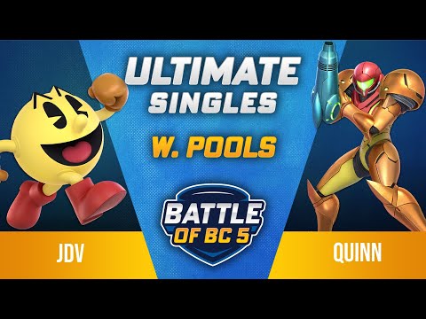 JDV (Pac-Man) vs Quinn (Samus) - Ultimate Singles Winners Pools - Battle of BC 5