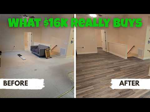 $16k Flooring Renovation Cost Breakdown (Before You Start!)