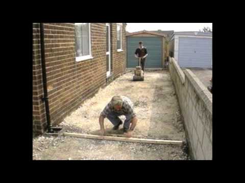How to Lay a Block Paving Driveway (1990)