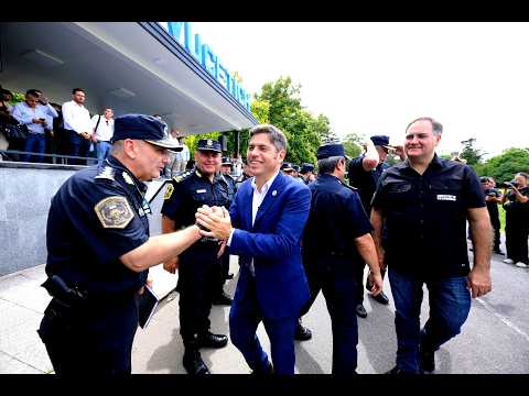 Kicillof abrió el Congreso de Seguridad Provincial y eligió a 7 intendentes para firmar un convenio