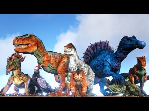 ALL CARNIVORES BATTLE ROYALE (Free For All) | ARK: Survival Evolved | Cantex