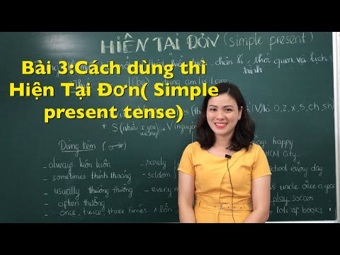 Thì hiện tại đơn: Tóm gọn toàn bộ kiến thức, kèm ví dụ & BÀI TẬP