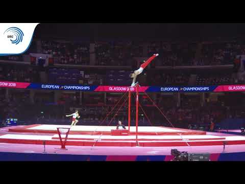 Marcel NGUYEN (GER) - 2018 Artistic Gymnastics Europeans, qualification high bar