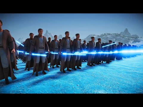 10.000 Jedi VS 100.000 Werewolves ! Ultimate Epic Battle Simulator 2 - UEBS 2