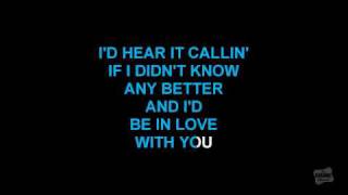 If I Didn&#39;t Know Any Better in the style of Alison Krauss karaoke video