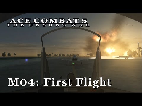 Ace Combat 5 (Emulated) - M04: First Flight