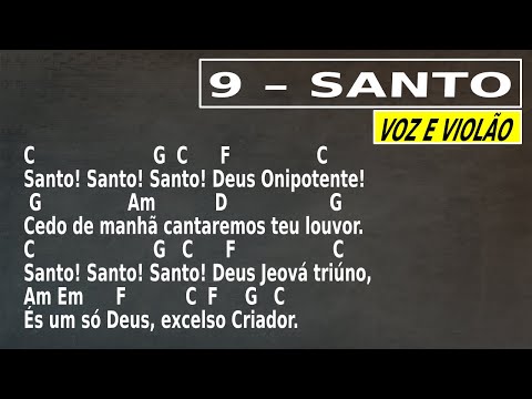 Santo Deus Onipotente - Cantor Cristão