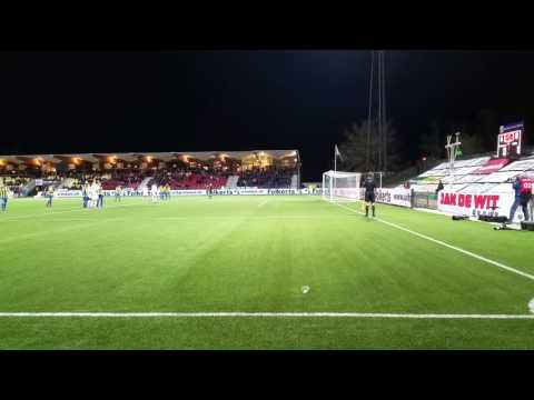 2017-02-03 Penalty Mo Ajnane van Telstar vs Ronald Koeman van FC Oss