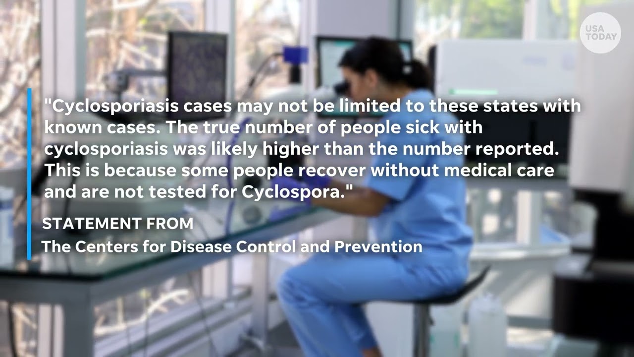 CDC reports over 4,000 cyclosporiasis cases in 41 states amid outbreak