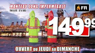Promotions Vêtements Ignifuges – Centre de Liquidation du Québec – Avril – 2024 (AQ-A42)