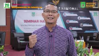 Seminar Nasional 70thn, Entrepeneurship Era 4 0