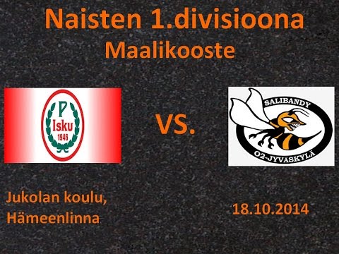 Naisten 1. divisioona: Pisku - O2-JKL (18.10.2014)