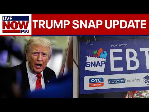 Video | Trump says SNAP won't be paid until shutdown ends  | LiveNOW from FOX